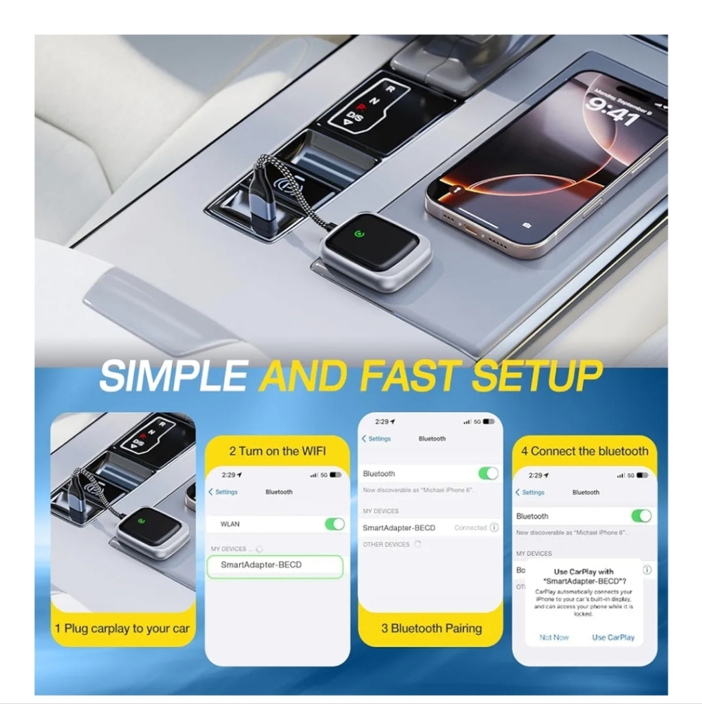 Wireless USB Adapter - NEW - Picture 3 of 4